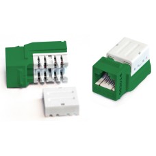 Вставка формата Keystone Jack Hyperline (KJNE-8P8C-C6-90-GN)